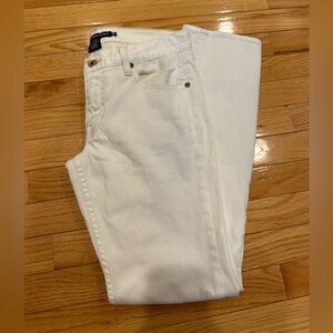 Ralph Lauren women’s white jeans